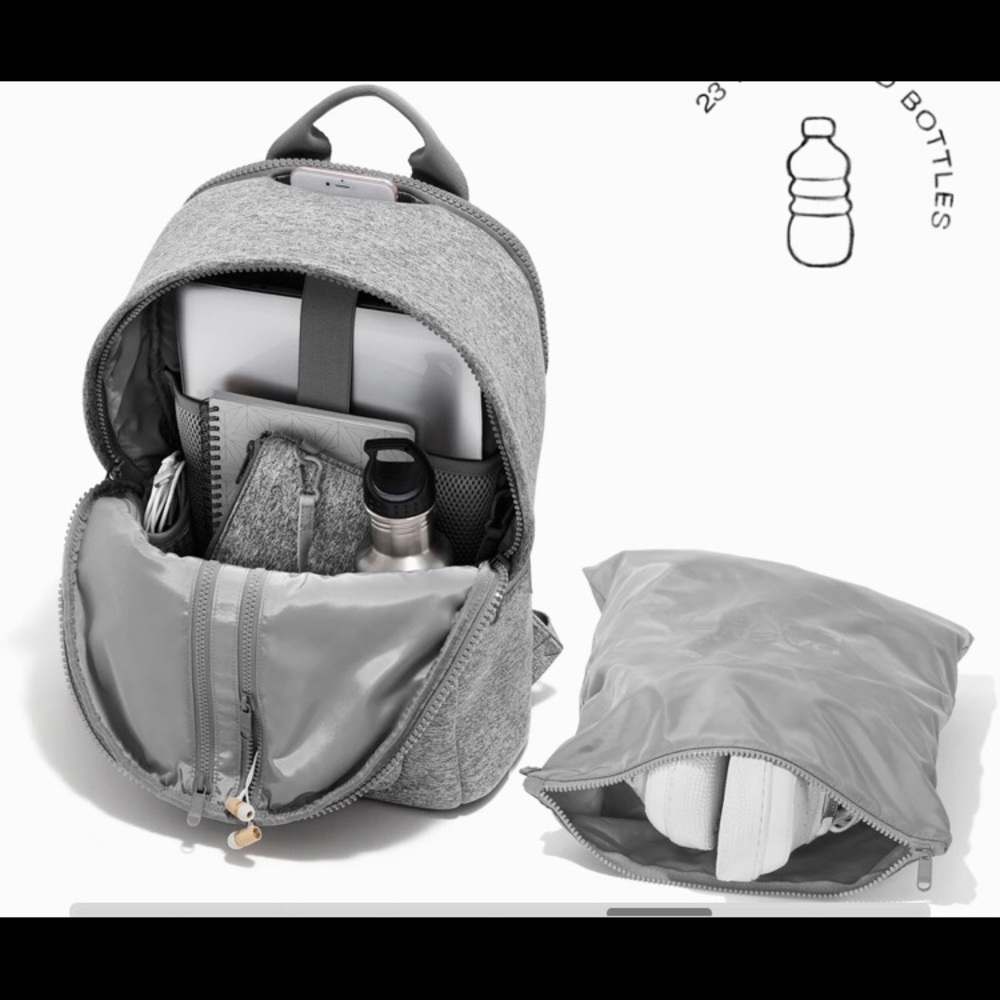 NWT Dagne Dover Large Dakota Neoprene Backpack - Picture 8 of 11